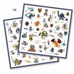 Djeco Klistermrker Riddere