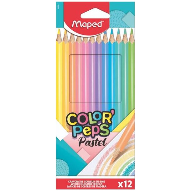 Maped Color'Peps Pastel Farveblyanter