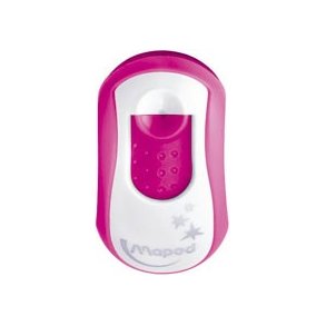 Maped Clean Blyantspidser enkel pink