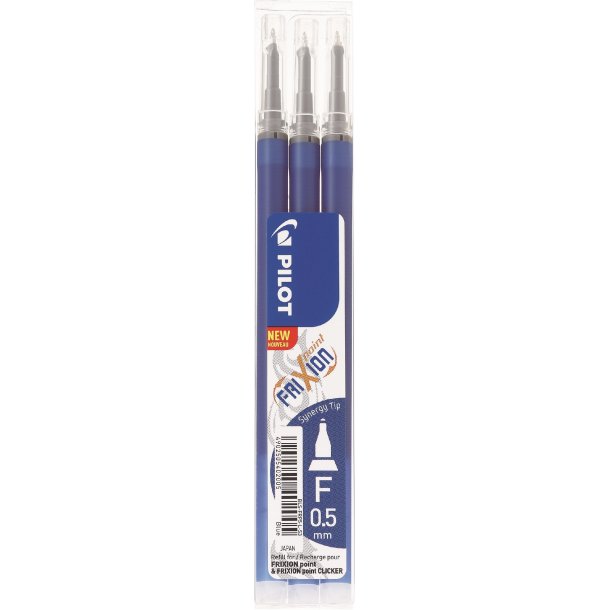 Pilot Frixion Clicker Refill 0,5 Bl 3 stk.