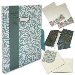 William Morris Brevpapir St Lysegrn