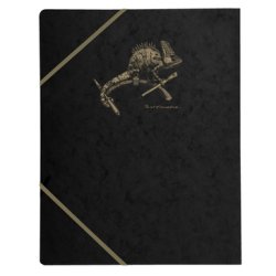 Clairefontaine Flying Spirit A4 Elastikmappe Sort