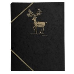 Clairefontaine Flying Spirit A4 Elastikmappe Sort