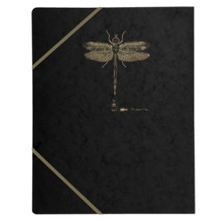 Clairefontaine Flying Spirit A4 Elastikmappe Sort