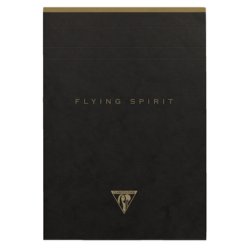 Clairefontaine Flying Spirit A5 Notesbog Toplimet Sort