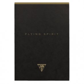 Clairefontaine Flying Spirit A5 Notesbog Toplimet Sort