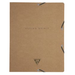 Clairefontaine Flying Spirit A4 Elastikmappe Natur