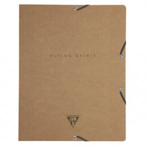 Clairefontaine Flying Spirit A4 Elastikmappe Natur