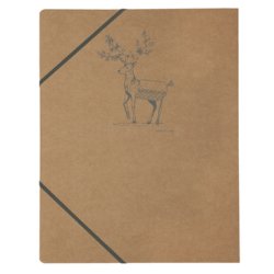 Clairefontaine Flying Spirit A4 Elastikmappe Natur