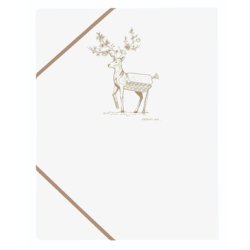 Clairefontaine Flying Spirit A4 Elastikmappe Hvid