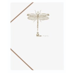 Clairefontaine Flying Spirit A4 Elastikmappe Hvid