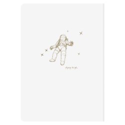 Clairefontaine Flying Spirit A6 Notesbog Syet Hvid