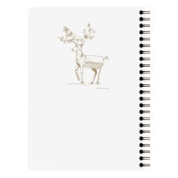 Clairefontaine Flying Spirit A5 Notesbog Spiralindbundet Hvid