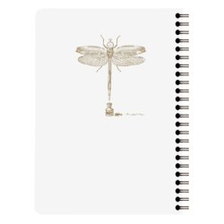 Clairefontaine Flying Spirit A5 Notesbog Spiralindbundet Hvid