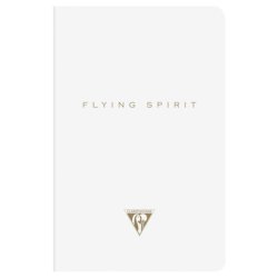 Clairefontaine Flying Spirit A5 Notesbog Syet Hvid