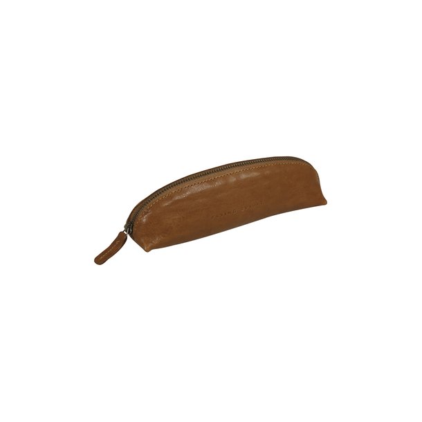 Clairefontaine Flying Spirit Trekant Lderpenalhus Cognac