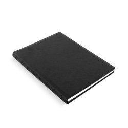 Filofax Notebook A5 Saffiano Black
