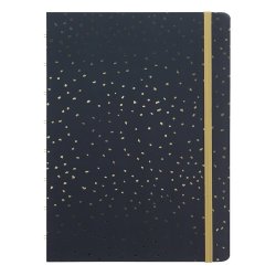 Filofax Notebook A5 Confetti Charcoal