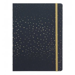 Filofax Notebook A5 Confetti Charcoal
