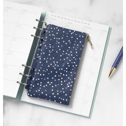 Filofax Indigo Pouch med lynls