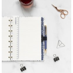 Filofax Elastik Pen Loop Charcoal