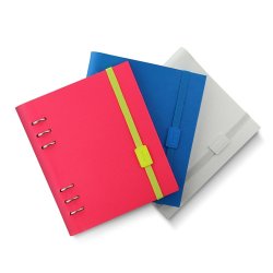 Filofax Clipbook A5 Elastik - stick-on closure Pink