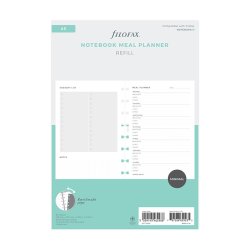 Filofax Notebook Refill A5 Meal Planner