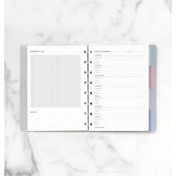 Filofax Notebook Refill A5 Meal Planner