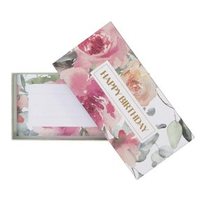 Artebene Gaveske Happy Birthday Blomster