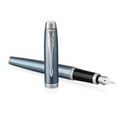 Parker IM Fyldepen Light Blue Grey