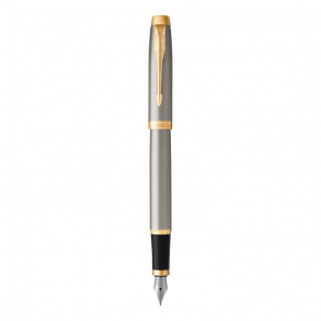 Parker IM Fyldepen Brushed Metal 