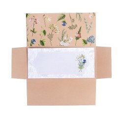 Artebene Gavekuvert - Flowers Green