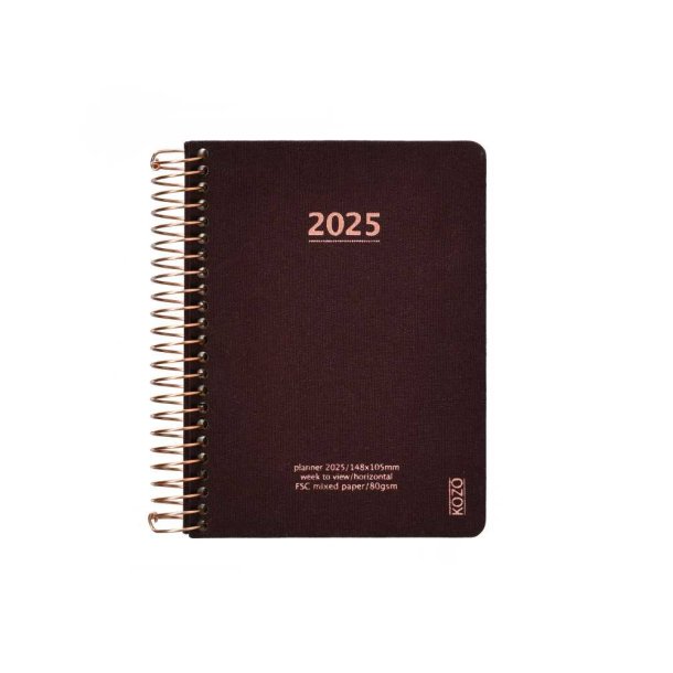KOZO Ugekalender 2025 A6 Coffee