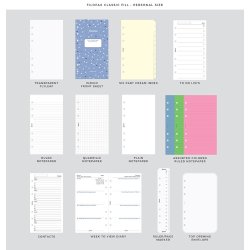 Filofax Indigo Personal Kalenderomslag Frost