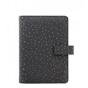 Filofax Confetti Personal Kalenderomslag Charcoal