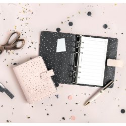 Filofax Confetti Personal Kalenderomslag Rose Quartz