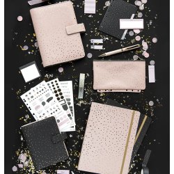 Filofax Confetti Pocket Kalenderomslag Charcoal