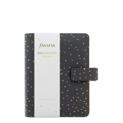 Filofax Confetti Pocket Kalenderomslag Charcoal