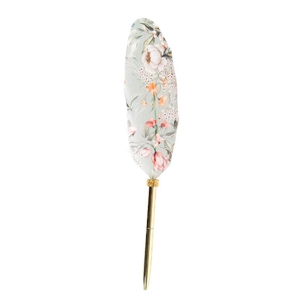 Artebene Feather Pen Blomster/Lysegrn