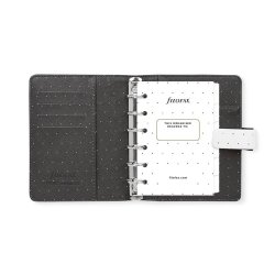 Filofax Moonlight Pocket Kalenderomslag White