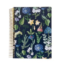 Artebene Notebook A5 Spiral Flowers