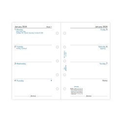 Filofax Refill Ugeplan Mini 'BEMRK 2025'