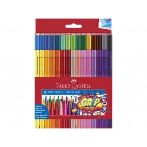 Faber-Castell Grip Tusser 30 stk.