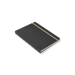 Filofax Notebook A5 Moonlight Black