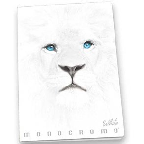 Pigna Black Monocromo Noteshfte A4 - Lion