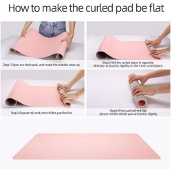 KOZO Skriveunderlag Bred Dobbeltsidet Grn-Gr