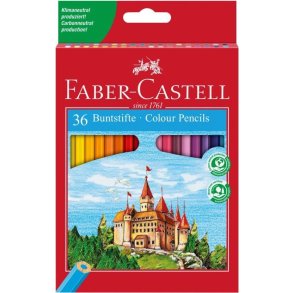 Faber-Castell Slot Farveblyanter 36 stk.