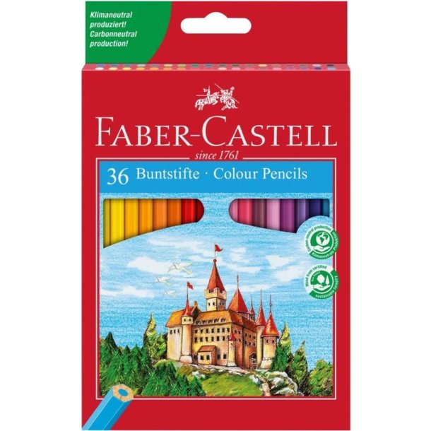 Faber-Castell Slot Farveblyanter 36 stk.