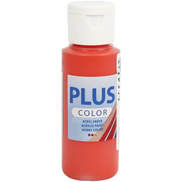 Plus Color Akrylmaling - Brilliant Red