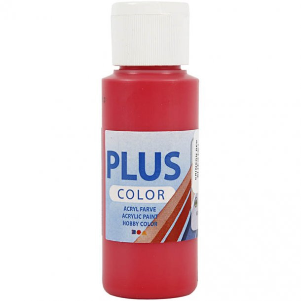 Plus Color Akrylmaling - Crimson Red